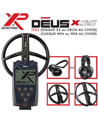 DEUS X35 FULL (disque et casque au choix)